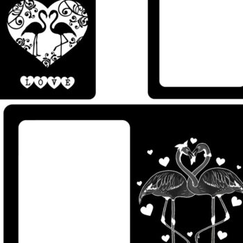 Intra απο ξύλο plywood 3mm-4mm πάχος - Flamingo 3d Bundle Flamingo Clip Art Δίασταση 4x4 cm INTRAFABR-57418935 - Image 1