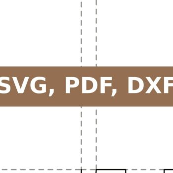 Intra απο ξύλο plywood 3mm-4mm πάχος - Επίπεδο κουτί Δίασταση 20x20 cm INTRAFABR-33140938 - Image 2