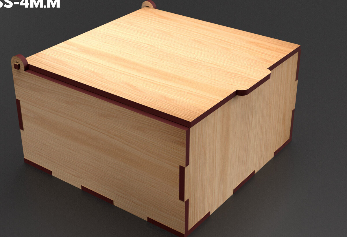 Intra απο ξύλο plywood 3mm-4mm πάχος - Flip Box, Καπάκια  Laser Cut 12 Δίασταση 30x20 cm INTRAFABR-86666968