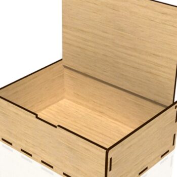 Intra απο ξύλο plywood 3mm-4mm πάχος - Αναποδογυρισμένο κουτί, Δίασταση 20x20 cm INTRAFABR-40702881 - Image 3