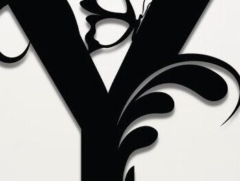 Intra απο ξύλο plywood 3mm-4mm πάχος - Floral Alphabet Laser Cut Δίασταση 30x20 cm INTRAFABR-35206967 - Image 8