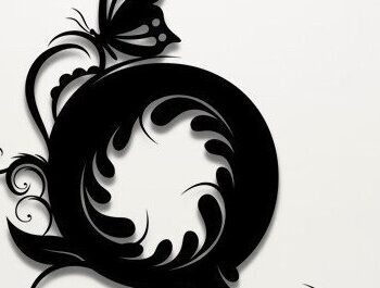 Intra απο ξύλο plywood 3mm-4mm πάχος - Floral Alphabet Laser Cut Δίασταση 30x20 cm INTRAFABR-35206967 - Image 13