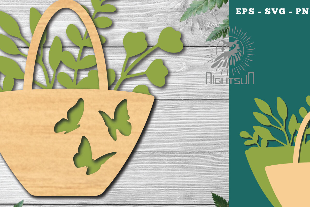 Intra απο ξύλο plywood 3mm-4mm πάχος - Διακόσμηση φλοράλ τσάντας κοπής με λέιζερ 2 Δίασταση 20x20 cm INTRAFABR-114965009