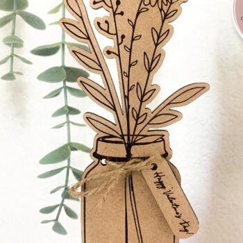 Intra απο ξύλο plywood 3mm-4mm πάχος - Ανθοδέσμη Δίασταση 20x20 cm INTRAFABR-72793543 - Image 6