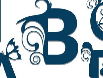 Intra απο ξύλο plywood 3mm-4mm πάχος - Πακέτο floral Butterfly Alphabet a έως Z Δίασταση 30x20 cm INTRAFABR-36179024 - Image 2