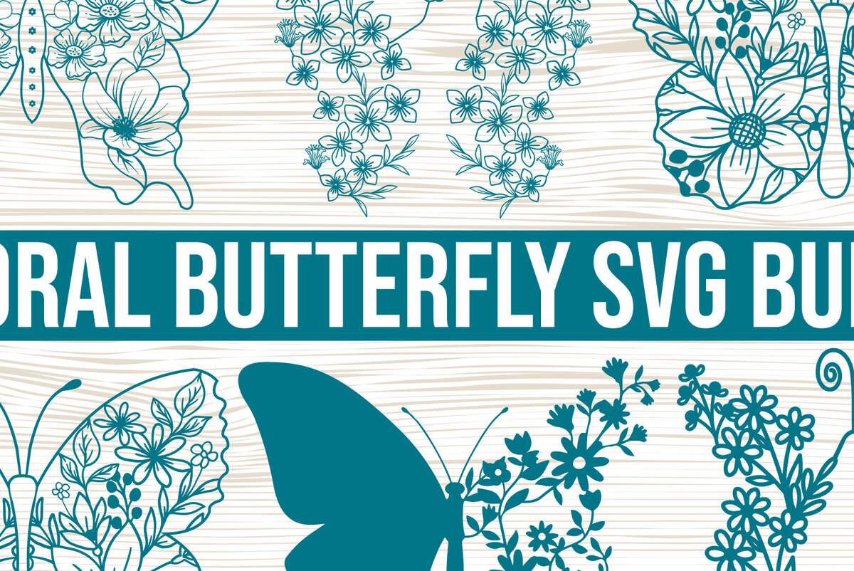 Intra απο ξύλο plywood 3mm-4mm πάχος - Πακέτο  με φλοράλ πεταλούδα Δίασταση 20x20 cm INTRAFABR-84413414