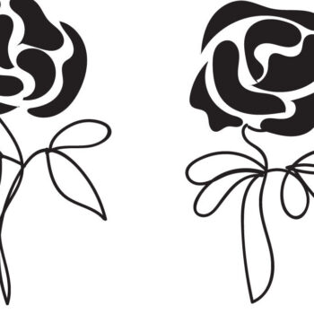 Intra απο ξύλο plywood 3mm-4mm πάχος - Floral σχέδιο στον κήπο Δίασταση 20x20 cm INTRAFABR-90928021 - Image 1