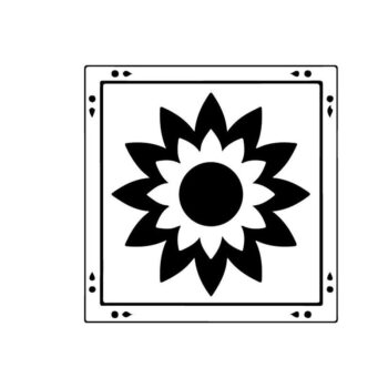 Intra απο ξύλο plywood 3mm-4mm πάχος - Floral Frame Laser Cut Πακέτο Δίασταση 20x25 cm INTRAFABR-123821542 - Image 2