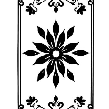 Intra απο ξύλο plywood 3mm-4mm πάχος - Floral Frame Laser Cut Πακέτο Δίασταση 20x25 cm INTRAFABR-123821542 - Image 5