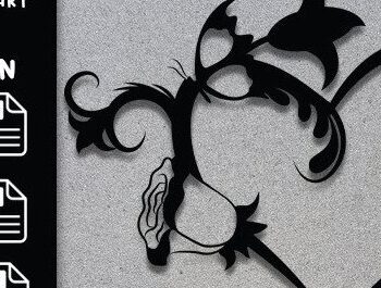 Intra απο ξύλο plywood 3mm-4mm πάχος - Floral Heart Butterfly Cut Laser Δίασταση 20x20 cm INTRAFABR-35025038 - Image 1