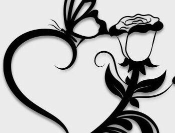 Intra απο ξύλο plywood 3mm-4mm πάχος - Floral Heart Butterfly Cut Laser Δίασταση 20x20 cm INTRAFABR-35015674 - Image 12