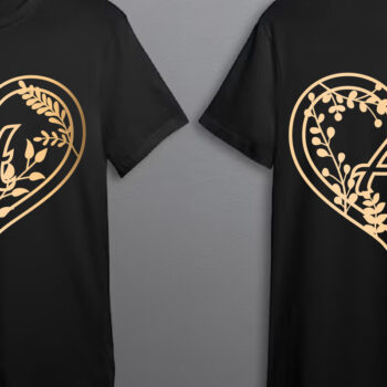 Intra απο ξύλο plywood 3mm-4mm πάχος - Πακέτο αλφαβήτου μονογράμματος λουλουδιών καρδιών Δίασταση 40x50 cm INTRAFABR-68577796 - Image 5