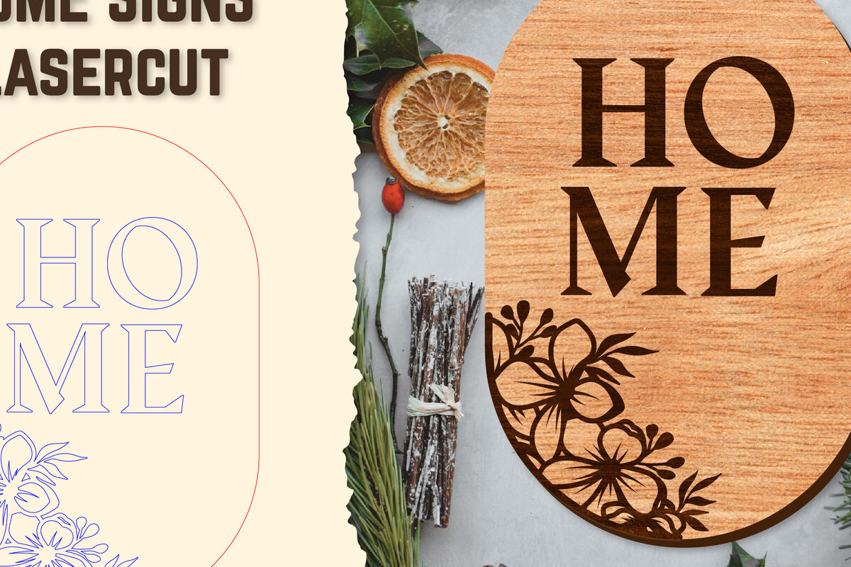 Intra απο ξύλο plywood 3mm-4mm πάχος - Floral ξύλινες πινακίδες κοπής με λέιζερ Δίασταση 20x20 cm INTRAFABR-122659707