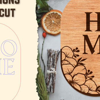 Intra απο ξύλο plywood 3mm-4mm πάχος - Floral Ξύλινες πινακίδες Σπίτι κομμένες με λέιζερ ΔΕΜΑΤΑ Δίασταση 20x20 cm INTRAFABR-122659824 - Image 13