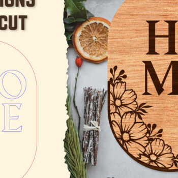 Intra απο ξύλο plywood 3mm-4mm πάχος - Floral Ξύλινες πινακίδες Σπίτι κομμένες με λέιζερ ΔΕΜΑΤΑ Δίασταση 20x20 cm INTRAFABR-122659824 - Image 15