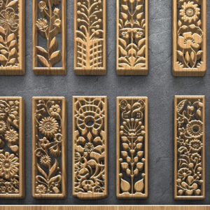 Intra απο ξύλο plywood 3mm-4mm πάχος - Πακέτο  με φλοράλ Laser Cut Panel Δίασταση 3200x7200 cm INTRAFABR-124643100