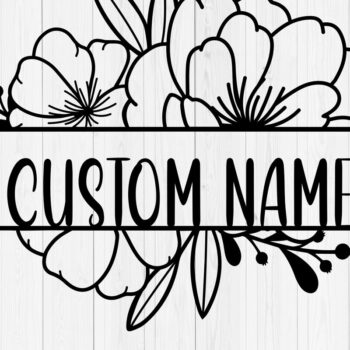 Intra απο ξύλο plywood 3mm-4mm πάχος - Πακέτο σημάτων λουλουδιών - Προσαρμοσμένο Laser C Δίασταση 30x20 cm INTRAFABR-117890335 - Image 9