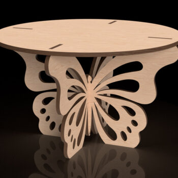 Intra απο ξύλο plywood 3mm-4mm πάχος - Πακέτο λουλουδιών και φυτών φυτών με βάση Δίασταση 15x15 cm INTRAFABR-118292911 - Image 2