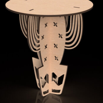 Intra απο ξύλο plywood 3mm-4mm πάχος - Πακέτο λουλουδιών και φυτών φυτών με βάση Δίασταση 15x15 cm INTRAFABR-118292911 - Image 5