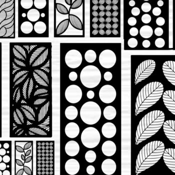 Intra απο ξύλο plywood 3mm-4mm πάχος - Στένσιλ νυχιών με λουλουδάτο σχέδιο με λέιζερ Δίασταση 4x4 cm INTRAFABR-125160319 - Image 1