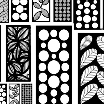 Intra απο ξύλο plywood 3mm-4mm πάχος - Στένσιλ νυχιών με λουλουδάτο σχέδιο με λέιζερ Δίασταση 4x4 cm INTRAFABR-125160319 - Image 4