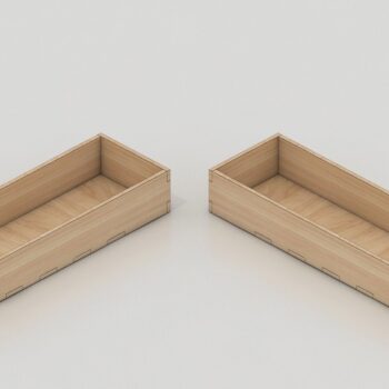 Intra απο ξύλο plywood 3mm-4mm πάχος - Floral Planter Box  Θήκη για γλάστρα Δίασταση 30x20 cm INTRAFABR-42343932 - Image 3