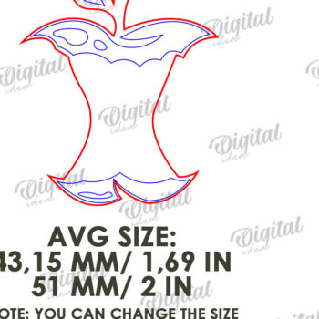 Intra απο ξύλο plywood 3mm-4mm πάχος - Floss Bobbin Cut Laser Δίασταση 30x20 cm INTRAFABR-120428718 - Image 2