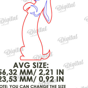 Intra απο ξύλο plywood 3mm-4mm πάχος - Floss Bobbin Cut Laser Δίασταση 30x20 cm INTRAFABR-120428489 - Image 2