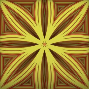 Intra απο ξύλο plywood 3mm-4mm πάχος - Flower 3D Layered Paper Cut, Flower 3D Δίασταση 30x30 cm INTRAFABR-29291092