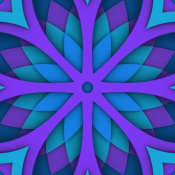 Intra απο ξύλο plywood 3mm-4mm πάχος - Flower 3D Layered Paper Cut, Flower 3D Δίασταση 30x30 cm INTRAFABR-29925144 - Image 9