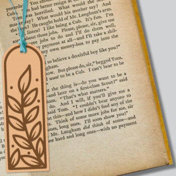 Intra απο ξύλο plywood 3mm-4mm πάχος - Πακέτο σελιδοδείκτη λουλουδιών κοπής με λέιζερ Δίασταση 30x20 cm INTRAFABR-121527947 - Image 2