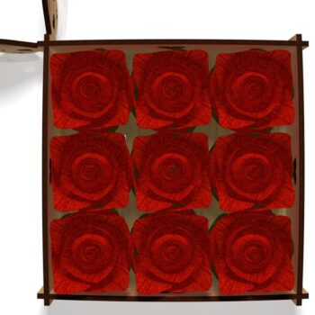 Intra απο ξύλο plywood 3mm-4mm πάχος - Flower Box, Butterfly Box, Laser Cut Δίασταση 15x15 cm INTRAFABR-41137657 - Image 2