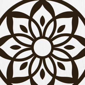 Intra απο ξύλο plywood 3mm-4mm πάχος - Σκουλαρίκια λουλουδιών Πακέτο  Cut Laser Δίασταση 3x3 cm INTRAFABR-122449028 - Image 7