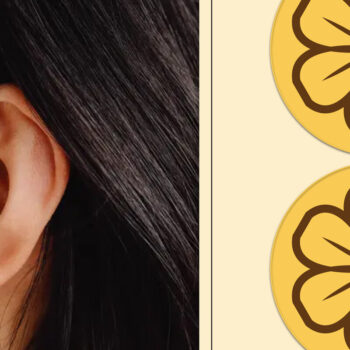 Intra απο ξύλο plywood 3mm-4mm πάχος - Σκουλαρίκια λουλουδιών Μαγνήτης κοπής με λέιζερ Δίασταση 3x3 cm INTRAFABR-103820919 - Image 1