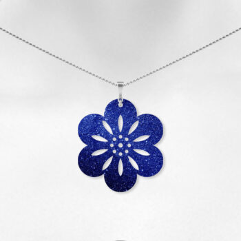 Intra απο ξύλο plywood 3mm-4mm πάχος - Σκουλαρίκια λουλουδιών , Αρχεία Laser  Δίασταση 3x3 cm INTRAFABR-10108841 - Image 3