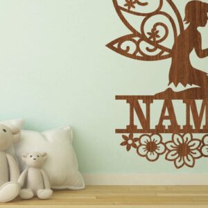 Intra απο ξύλο plywood 3mm-4mm πάχος -  κομμένου   Name Name Flower Fairy Δίασταση 30x20 cm INTRAFABR-70813587