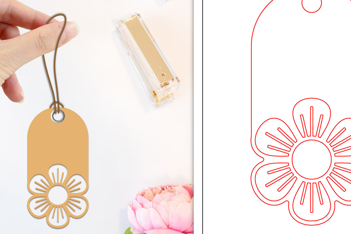 Intra απο ξύλο plywood 3mm-4mm πάχος - Ετικέτες δώρου λουλουδιών  | Ετικέτες  Δίασταση 30x20 cm INTRAFABR-103236365