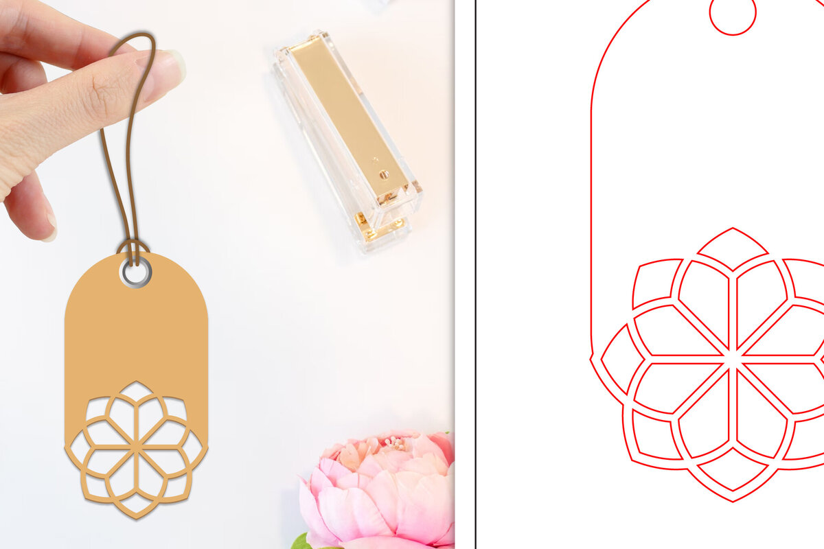 Intra απο ξύλο plywood 3mm-4mm πάχος - Ετικέτες δώρου λουλουδιών  | Ετικέτες  Δίασταση 30x20 cm INTRAFABR-103236637