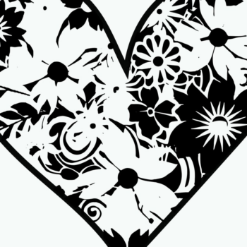 Intra απο ξύλο plywood 3mm-4mm πάχος - Πακέτο υ κομμένων καρδιών λουλουδιών  Δίασταση 20x20 cm INTRAFABR-95926453 - Image 2