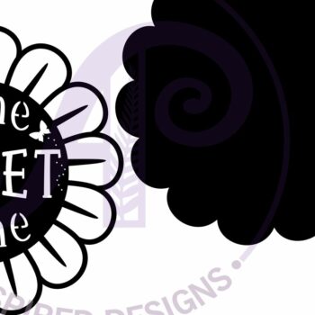 Intra απο ξύλο plywood 3mm-4mm πάχος - Flower Home Sweet Home Wall Art Σημάδι Δίασταση 40x50 cm INTRAFABR-113218009 - Image 3