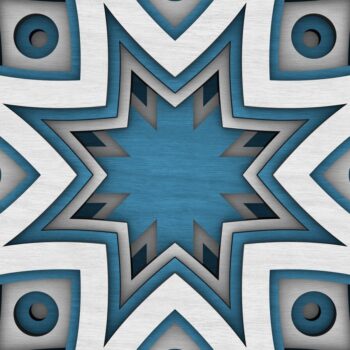 Intra απο ξύλο plywood 3mm-4mm πάχος - Flower Mandala , Layered Mandala Δίασταση 30x30 cm INTRAFABR-29231160 - Image 10