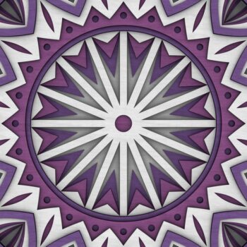 Intra απο ξύλο plywood 3mm-4mm πάχος - Flower Mandala , Layered Mandala Δίασταση 30x30 cm INTRAFABR-29231550 - Image 6