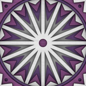 Intra απο ξύλο plywood 3mm-4mm πάχος - Flower Mandala , Layered Mandala Δίασταση 30x30 cm INTRAFABR-29231550 - Image 7