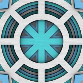 Intra απο ξύλο plywood 3mm-4mm πάχος - Flower Mandala , Layered Mandala  Δίασταση 30x30 cm INTRAFABR-29229169 - Image 9