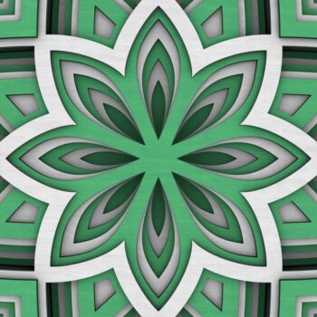 Intra απο ξύλο plywood 3mm-4mm πάχος - Flower Mandala , Layered Mandala  Δίασταση 30x30 cm INTRAFABR-29231827 - Image 6