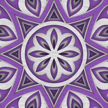 Intra απο ξύλο plywood 3mm-4mm πάχος - Flower Mandala , Layered Mandala  Δίασταση 30x30 cm INTRAFABR-29232067 - Image 8