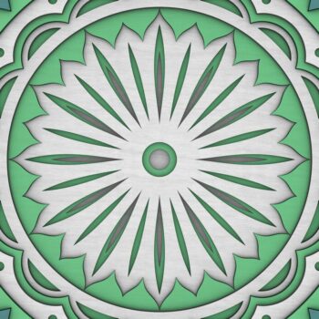 Intra απο ξύλο plywood 3mm-4mm πάχος - Flower Mandala , Layered Mandala  Δίασταση 30x30 cm INTRAFABR-29232461 - Image 8