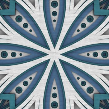 Intra απο ξύλο plywood 3mm-4mm πάχος - Flower Mandala , Layered Mandala  Δίασταση 30x30 cm INTRAFABR-29229930 - Image 8