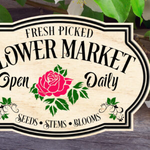 Intra απο ξύλο plywood 3mm-4mm πάχος - Σημάδι αγοράς λουλουδιών Δίασταση 4x4 cm INTRAFABR-121948411