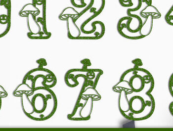 Intra απο ξύλο plywood 3mm-4mm πάχος - Αριθμός λουλουδιών Laser Cut  Design Δίασταση 30x20 cm INTRAFABR-74332688 - Image 1